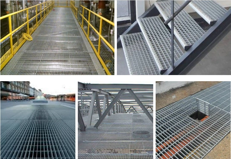 Commercial and Industrial Engineering Used Floor Deck Steel Grille Grate