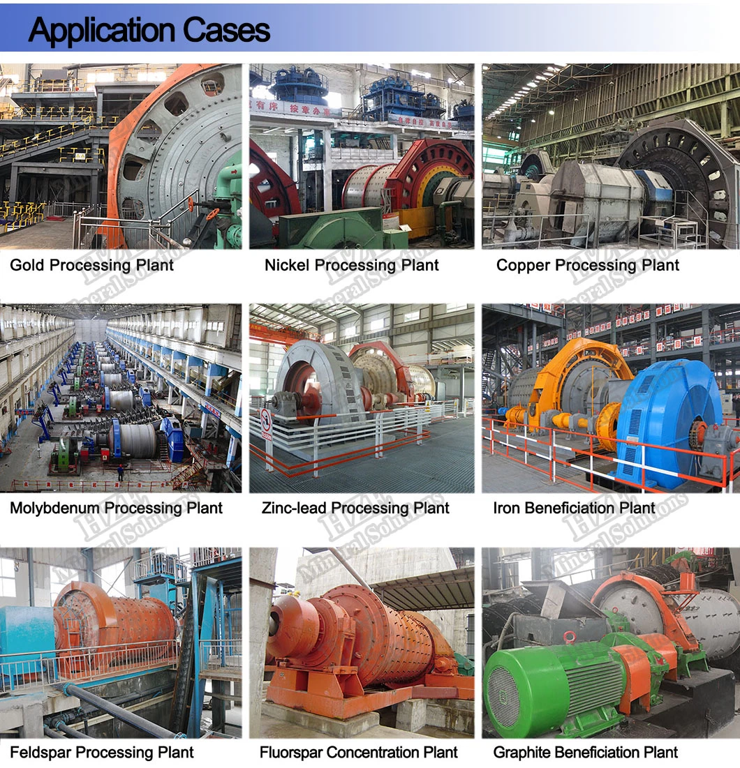 Milling Circuit Facilities Overflow Ball Mill of Processing Plant