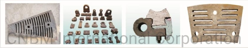 Alloy Steel Ball Mill/ Grinder Parts - Liners