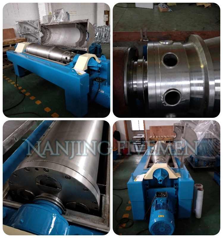 Factory Price Horizontal Spiral Sedimentation Sludge Dewatering Centrifuge