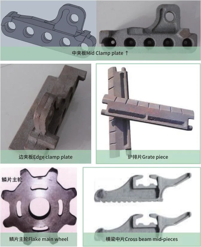 Coal Biomass Fired Boiler Travelling Chain Grate