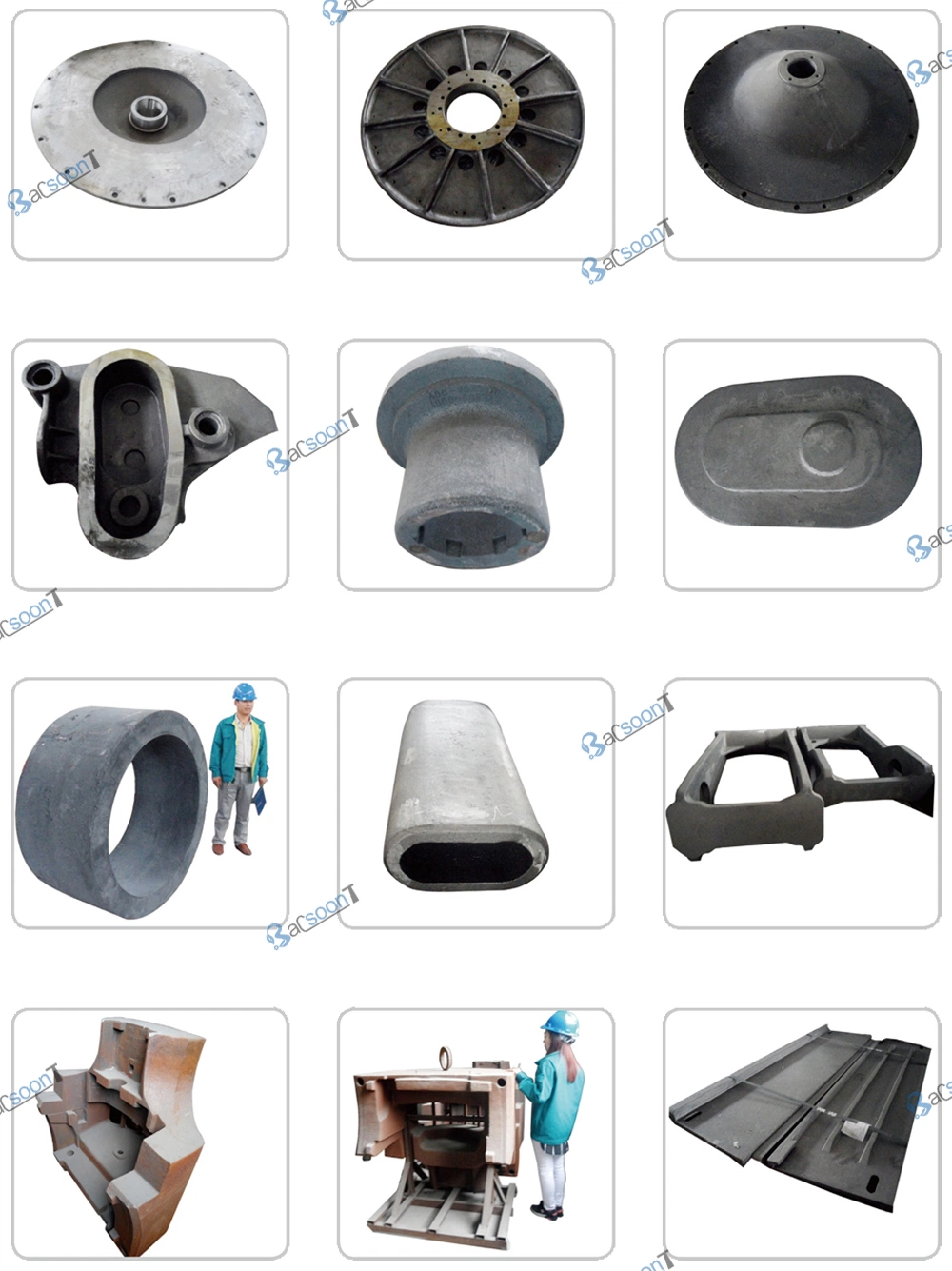 Casting Steel Alloy Creeper Tread for Excavator/Pushdozer in China