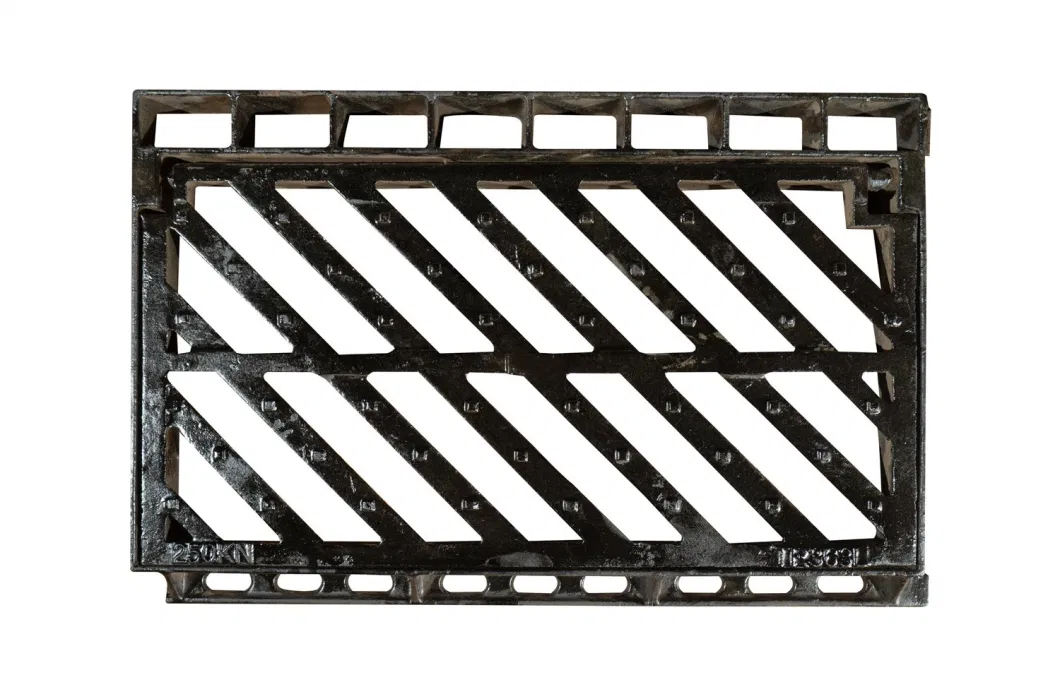 OEM D400 Heavy Duty Ductile Iron Channel Gully Gratings Cast Iron Grate