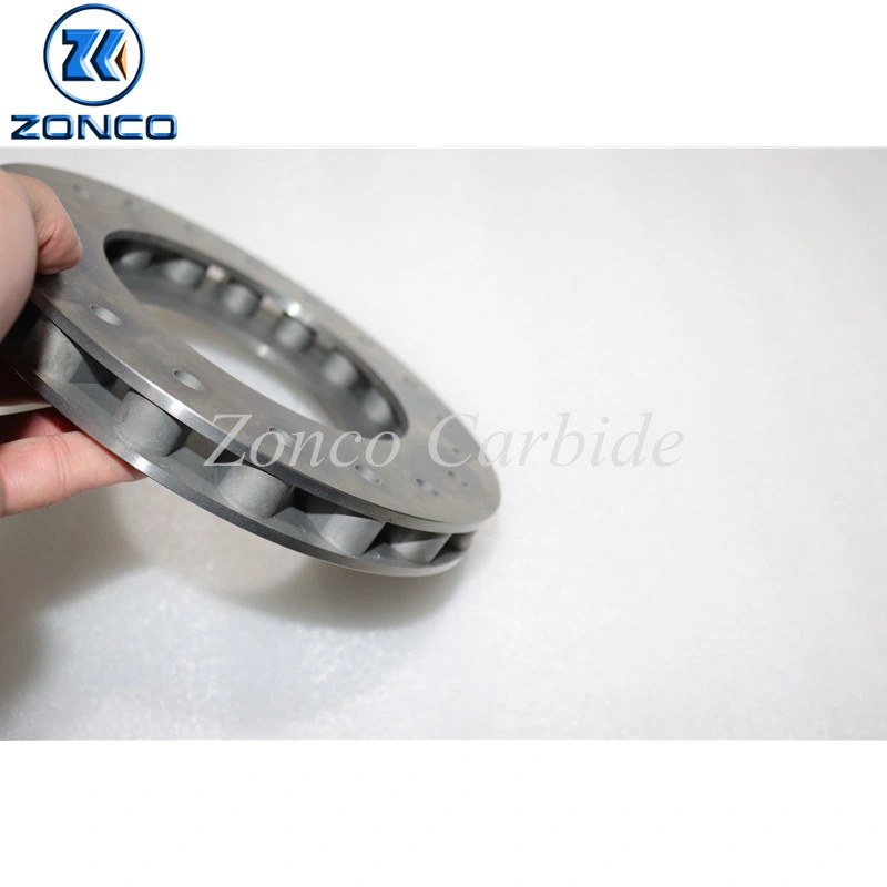 Customized Tungsten Carbide Wear-Resistant Parts as Atomizer Wheels for Sand Mill Mechanical Equipment