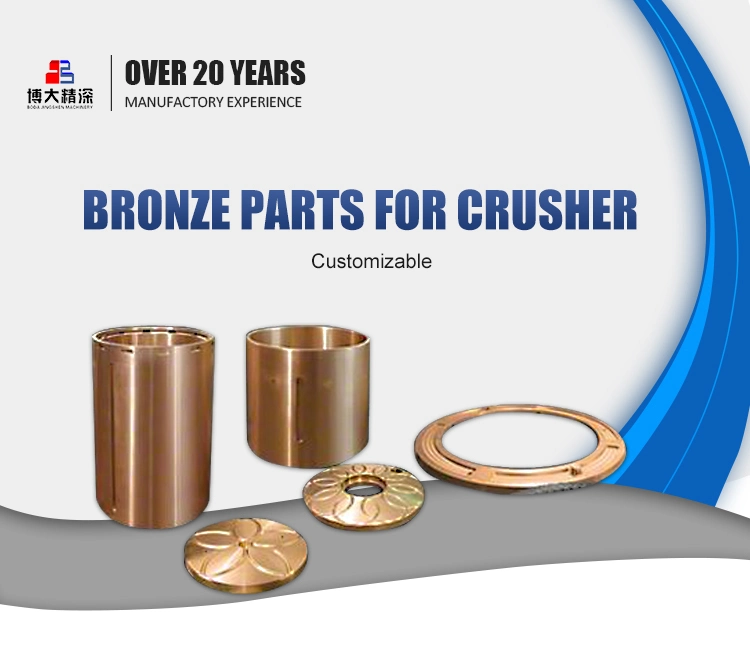 Mining Machine Cone Crusher Spare Parts Bronze Trust Bearings