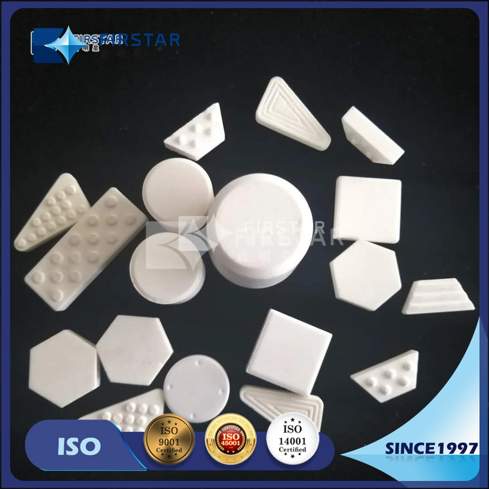Corrosion Resistance Al2O3 Ceramic Mosaic Lining Mats for Ball Mill Liners