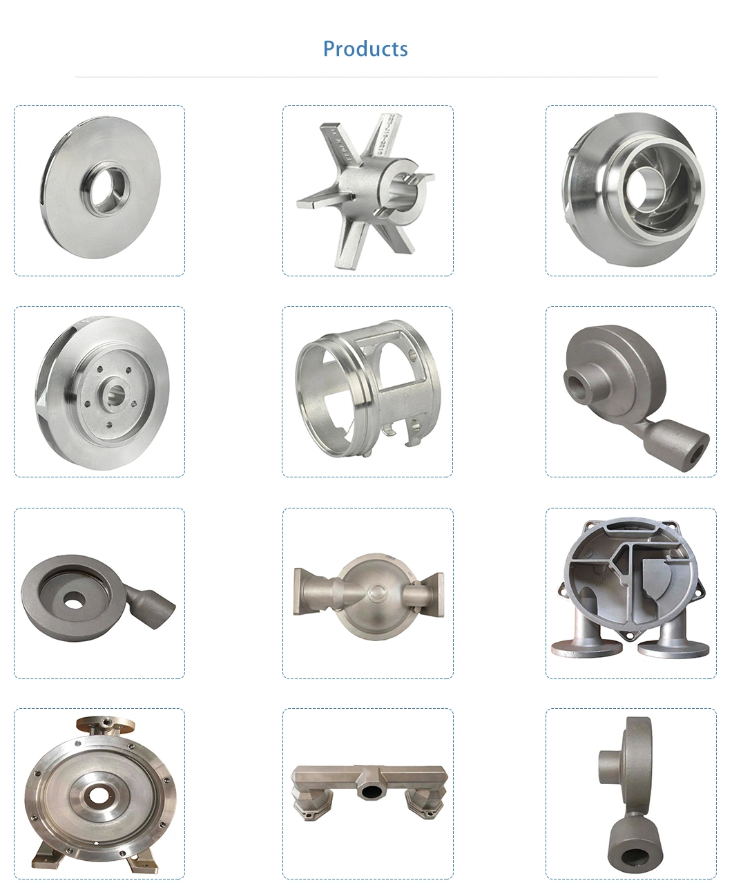 Non Standard Precision Casting Parts 304 and 316 Stainless Steel Precision Casting Parts Are Provided with Drawings and Samples