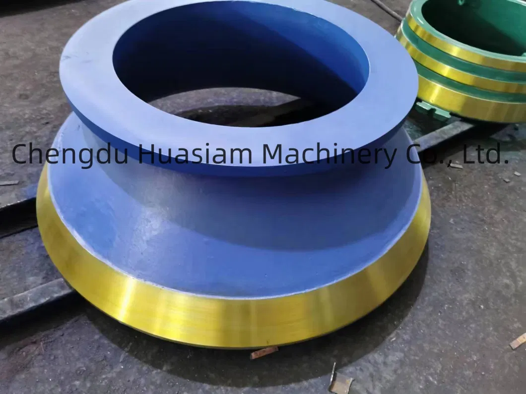 Mantle and Bowl Liner Concave Crusher Parts Supplier High Quality Mine Cone Crusher Wear Parts for Cone Crusher