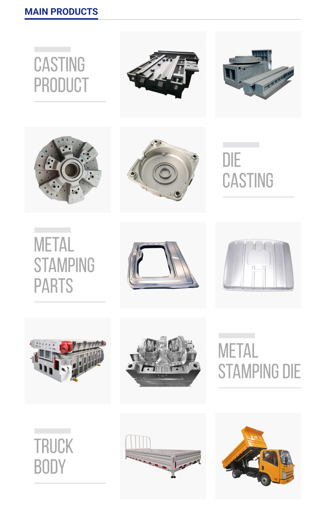 Factory Price Machining Center Customised Auto, Motorcycle Machinery Parts Aluminum Alloy Die Casting