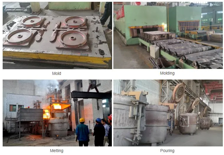 Customized Heavy Industry Parts High Strength Steel Casting Mining Machinery Accessories