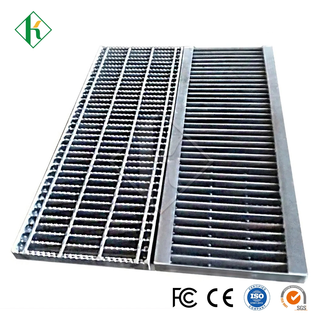Kaiheng Steel Bar Grating Suppliers Grating Trench Cover China Drainage Grate Trench Cover Plate