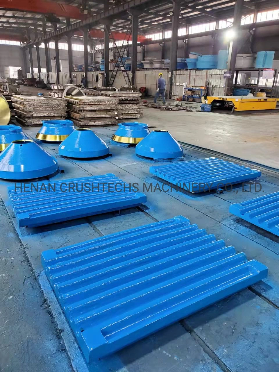 High Manganese Casting HP400 Cone Crusher Parts Concave Mantle Bowl Liner Wholesale