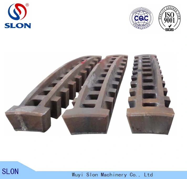 High Manganese Auto Shredder Parts Crusher Bar and Crusher Plate Grate