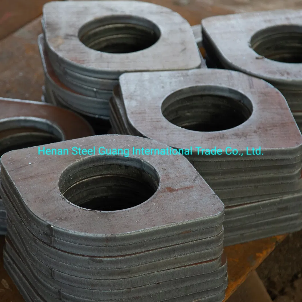 OEM Custom Steel Sheet Metal Fabrication Laser Cutting Parts for Construction