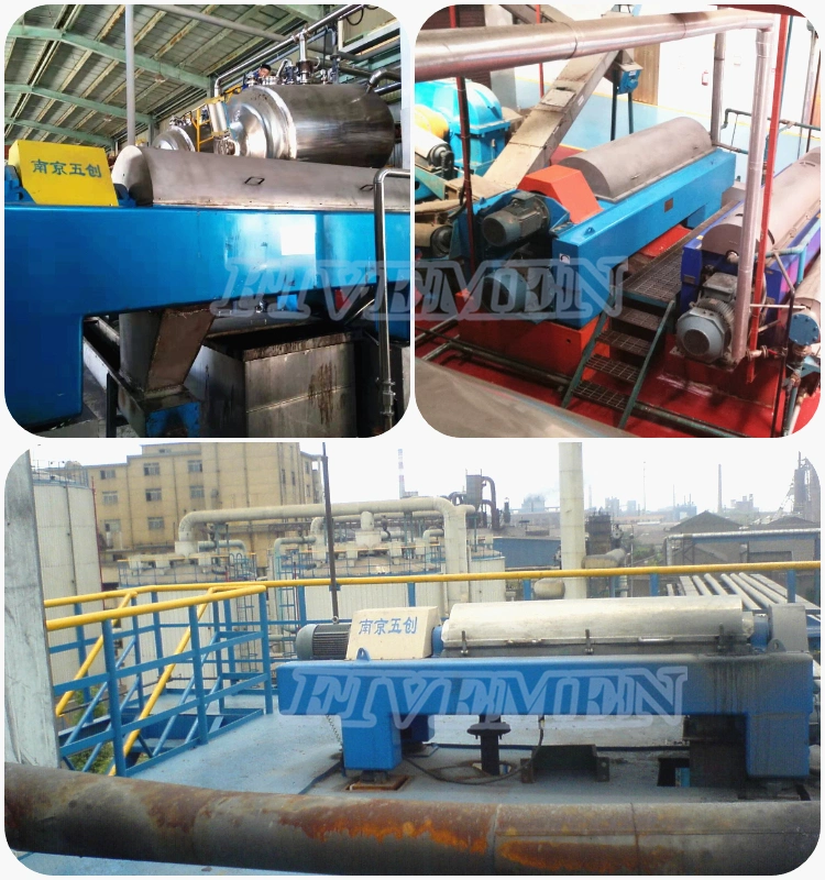 Factory Price Horizontal Spiral Sedimentation Sludge Dewatering Centrifuge