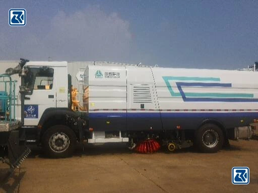 4X2 Road Street Runway Vacuum Sweeper Truck Ethiopia Truck Price