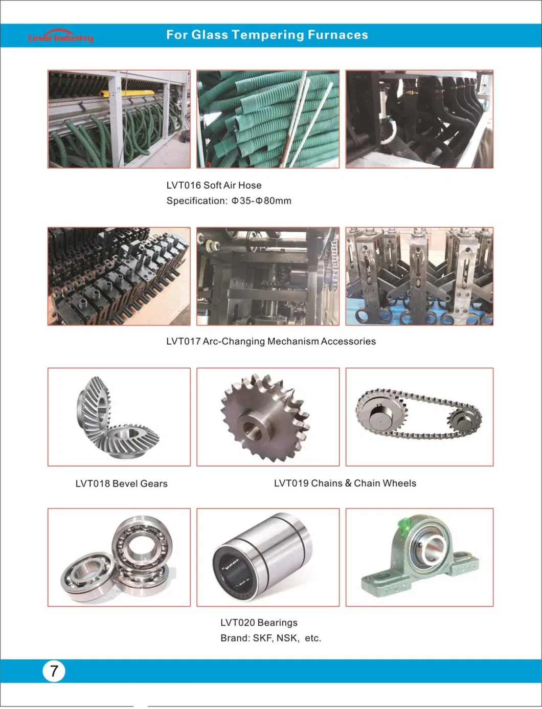 Parts for Tempering Furnace, Tempering Furnace Spare Parts