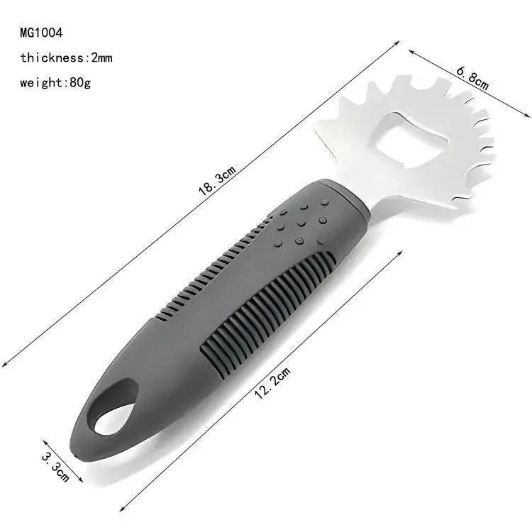 Hot Sales BBQ Cleaning Tools Stainless Steel Durable Grill Cleaner Grilling Grate Scraper
