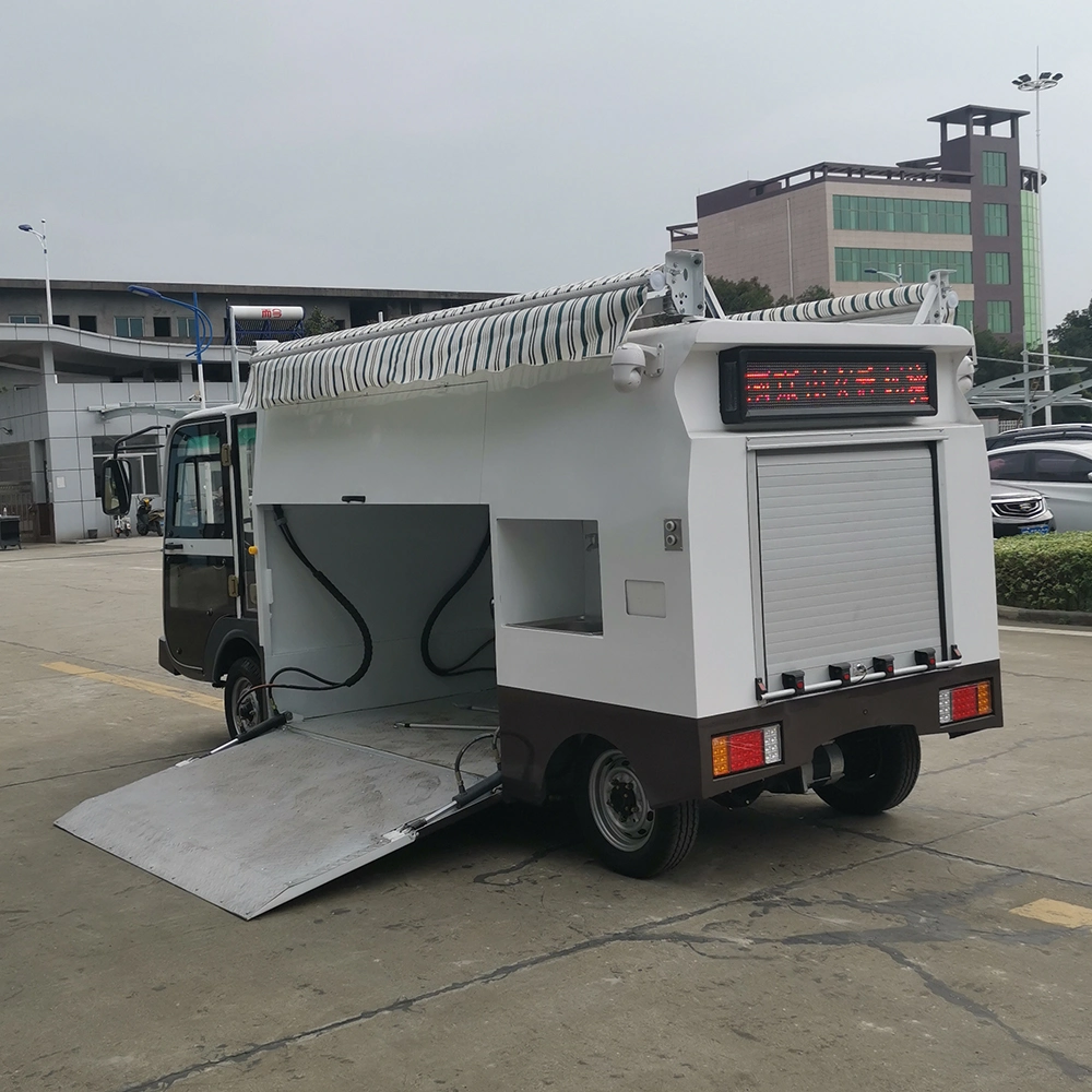 Pure Electric 8-Bin 1.5 Ton Garbage Classification &amp; Transporting Truck in Downtown Streets, Parks, Exhibitions