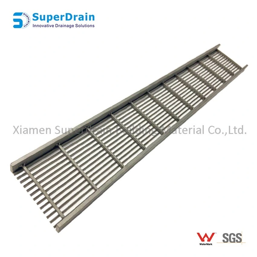 Sdrain Black Stainless Steel Drainage Grate for Wet Room