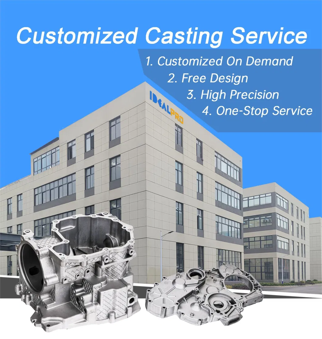 Manufacturer Custom Metal Diecast with Powder Coating Parts Aluminum Die Casting