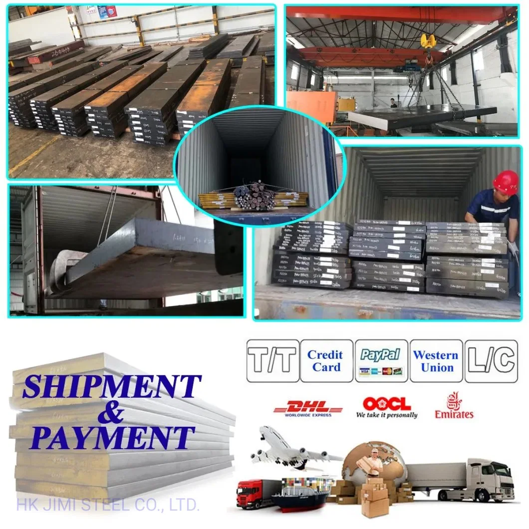 1.2080/1.2085/Cr12/D3 Cold Work Die Alloy Tool Steel Plate Steel Casting Mold Cold Die Steel/Mold Die Steel