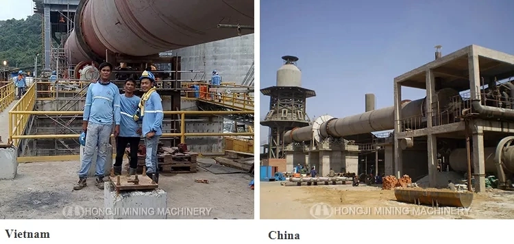 Quick Lime Production Line Rotary Kiln