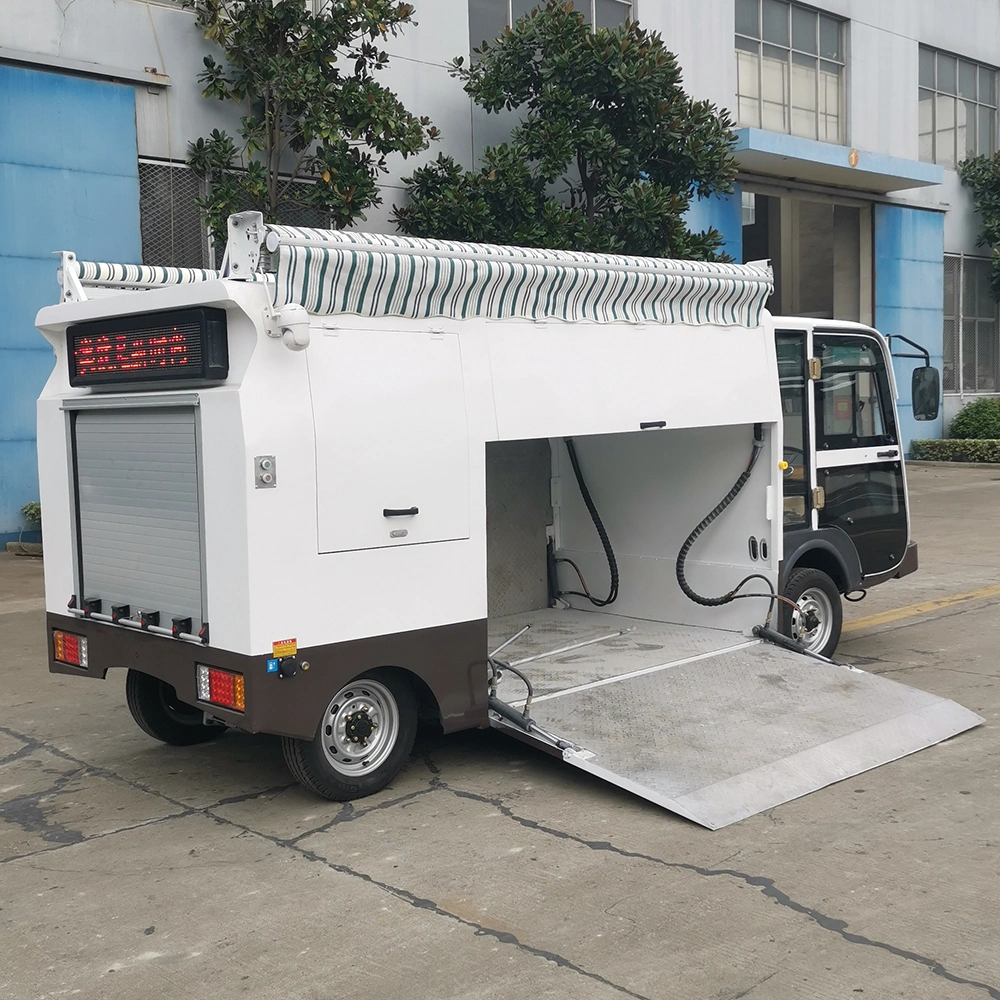 Pure Electric 8-Bin 1.5 Ton Garbage Classification &amp; Transporting Truck in Downtown Streets, Parks, Exhibitions