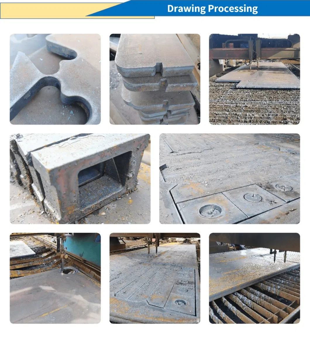 Wnm400 Wnm450 Wnm500 Wear Resistant Steel Plate Small Part Suplly
