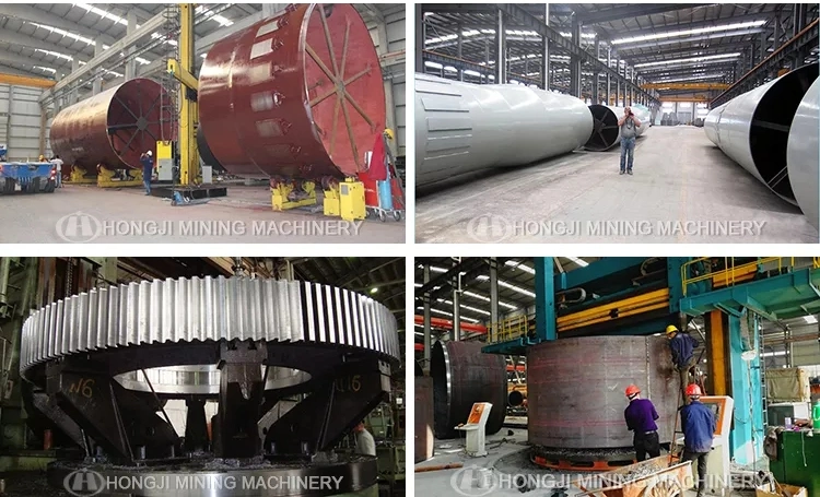 Quick Lime Production Line Rotary Kiln