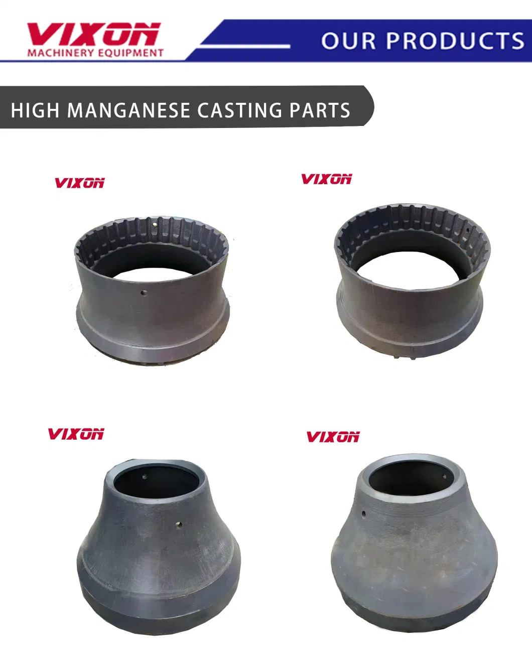 Cone Crusher Spare Parts Socket Liner in Mining Equipment