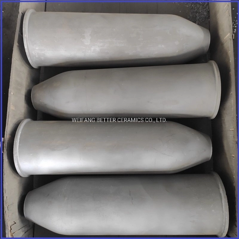 Sisic Burner Tube as parts for Industrial Furnace Burning Chamber