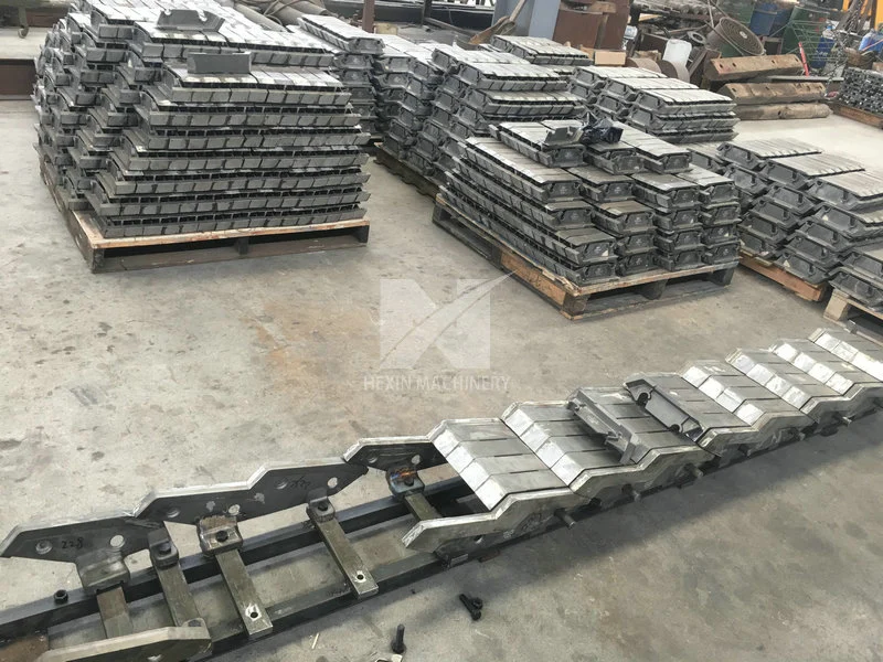 Assembly Test for Incineration Grate Blocks