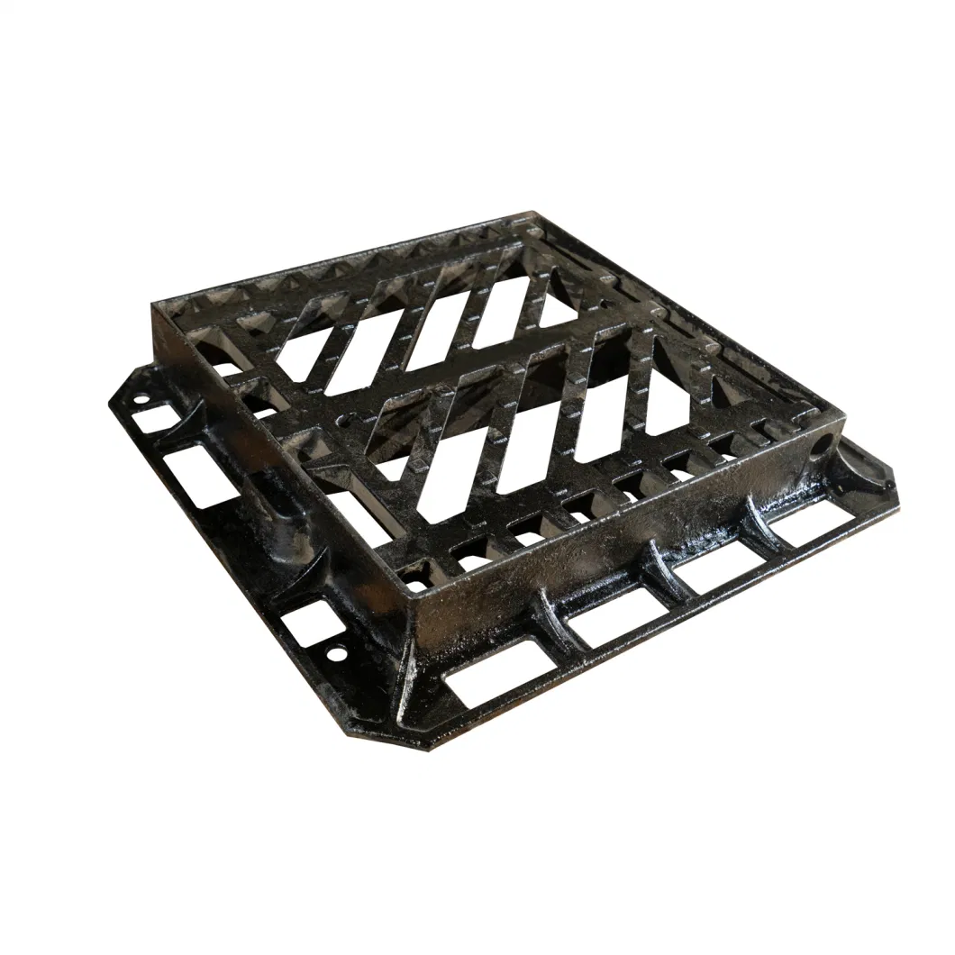 Customized Drain Grating Square Ductile Cast Iron Steel Manhole Grate