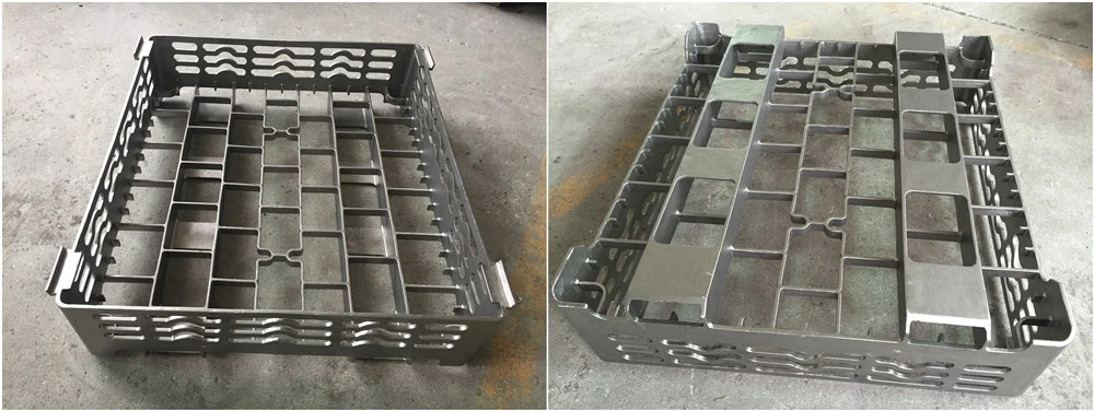 Lost Wax Casting Heat Resistant Alloy Cast Steel Furnace Spare Parts: Base Tray, Grids, Baskets, Fans, Fixtures for Industrial Furnaces