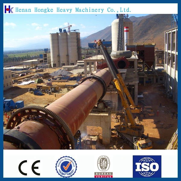 100 T /D Dri Sponge Iron Rotary Kiln Plant for Magnetite Hematite