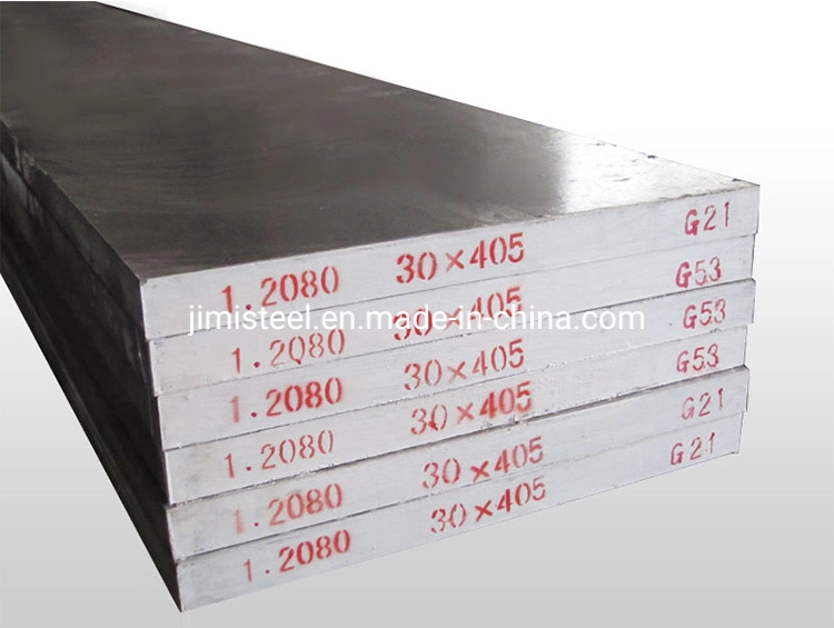 1.2080/1.2085/Cr12/D3 Cold Work Die Alloy Tool Steel Plate Steel Casting Mold Cold Die Steel/Mold Die Steel