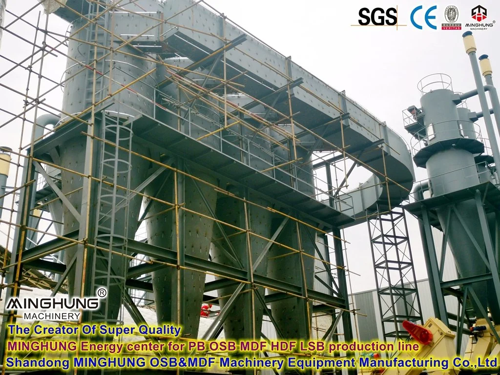 Energy Center for Particle Board Making Factory Plant