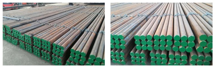 Even Hardness Forged Grinding Media Alloy Iron Rod for Mining