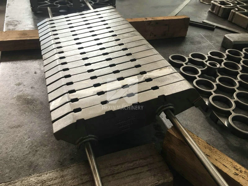 Assembly Test for Incineration Grate Blocks