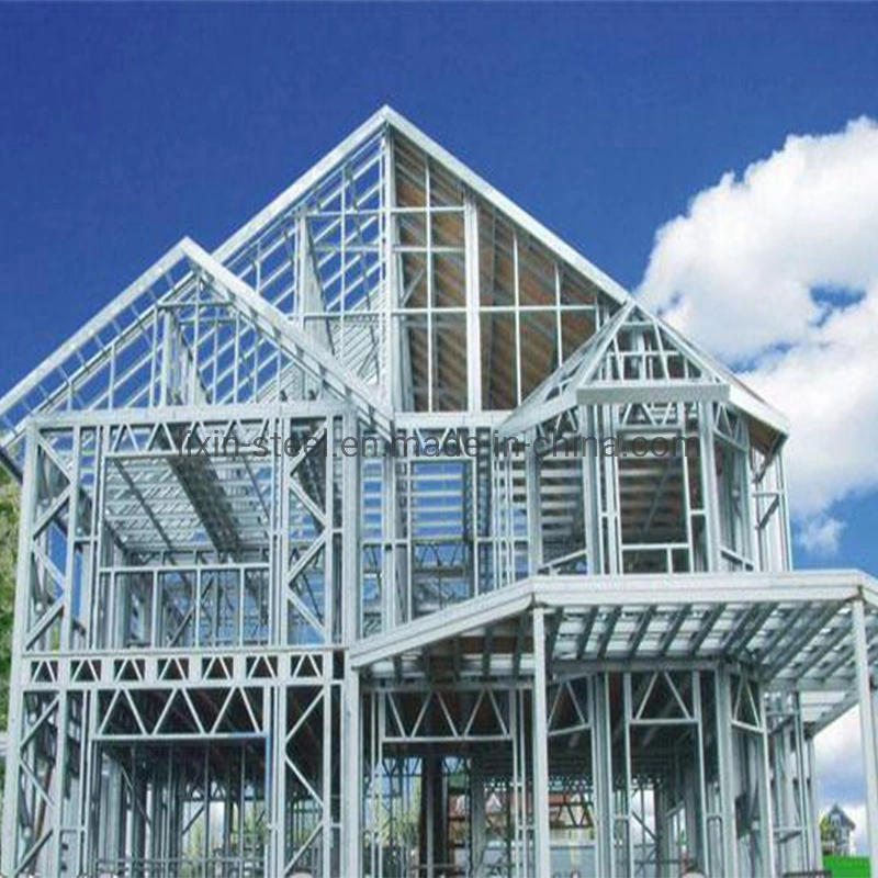 Affordable Prefab Modular Building Steel Structure Frame Villa Prefabricated House