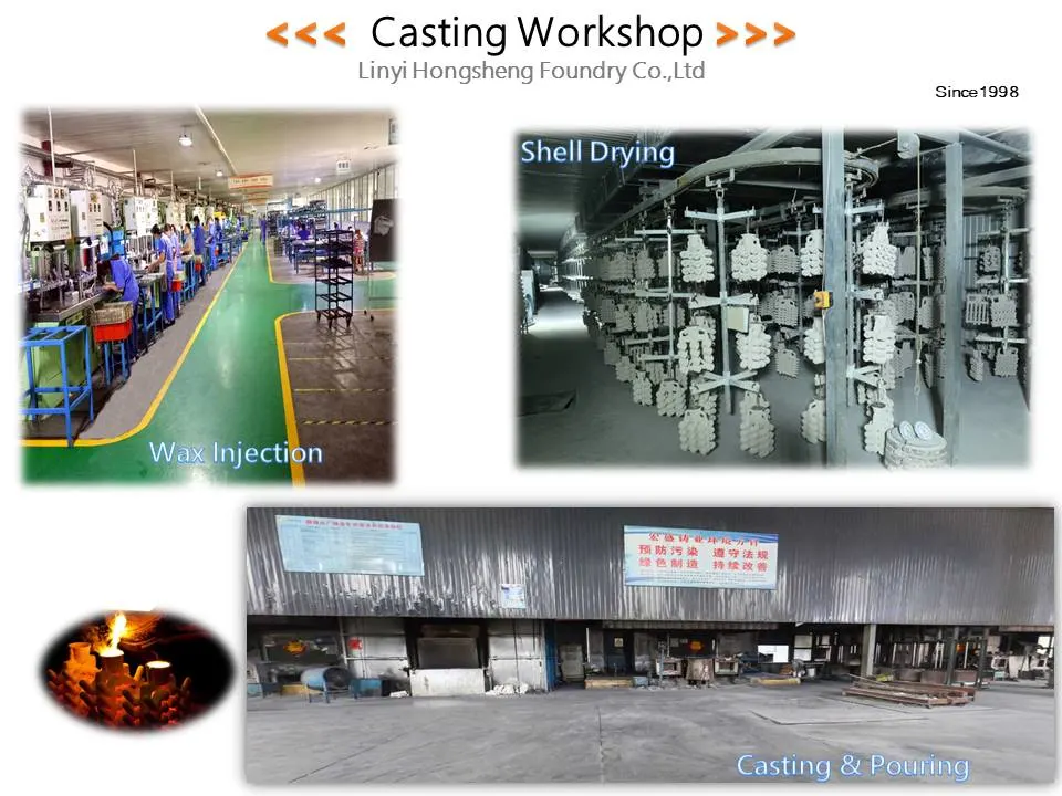 Custom Cast Forging Factory Investment Casting Carbon Steel