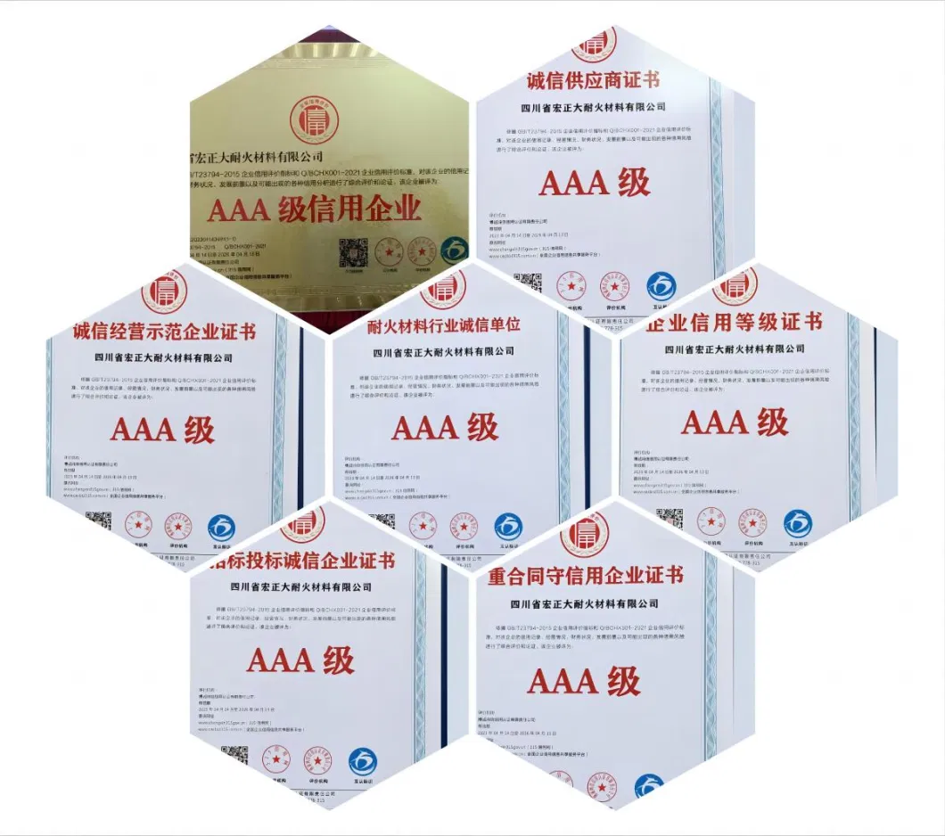 High Alumina Refractory Brick Lining for Steel Mills