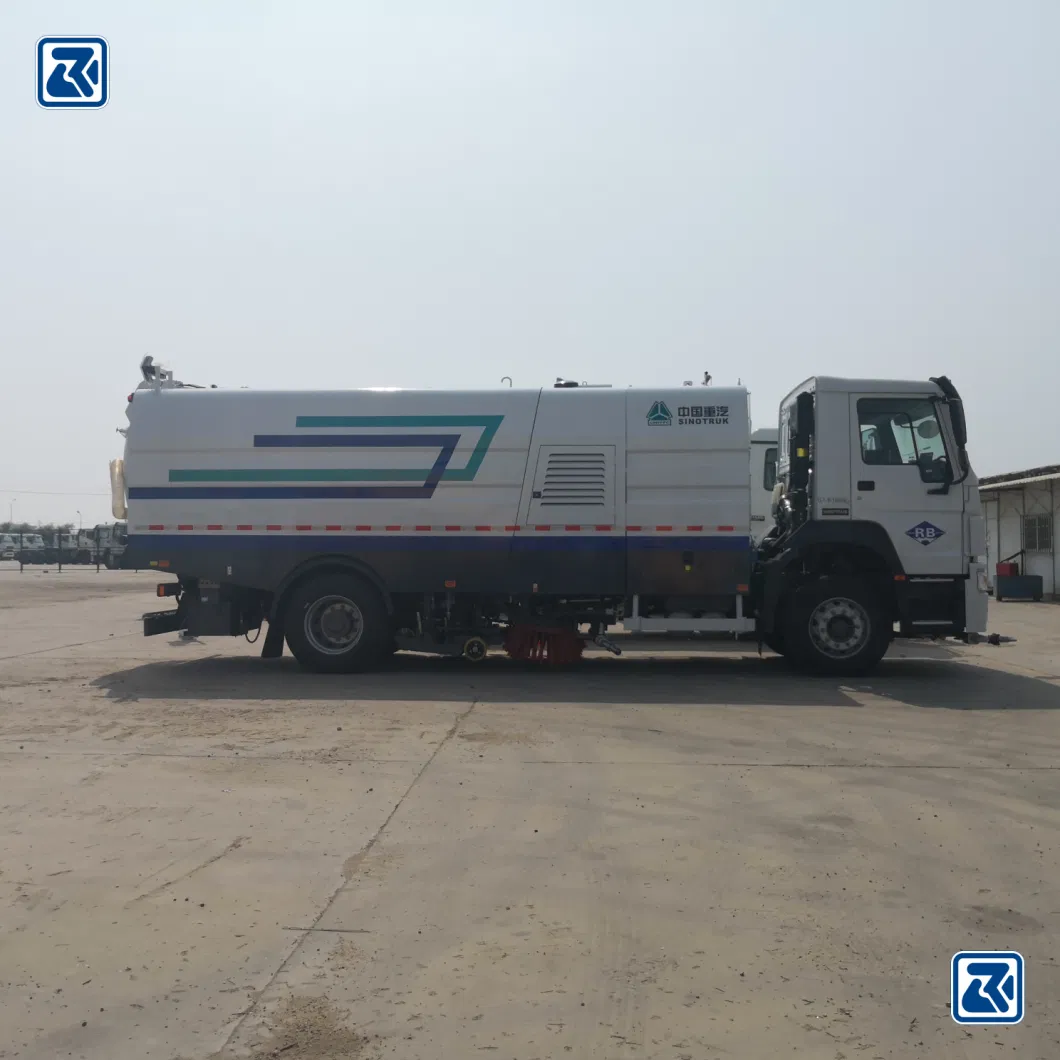 HOWO 6X4 Road Cleaning Truck Street Sweeper Truck