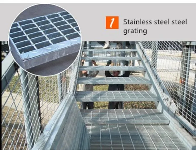 Popular Railing/ Workshop Used Galvanized Steel Grating Solid Iron Grates