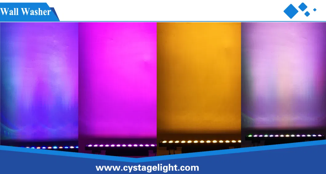 24 Cheap LED RGBW Pixel Bar Decoration for Club Stage