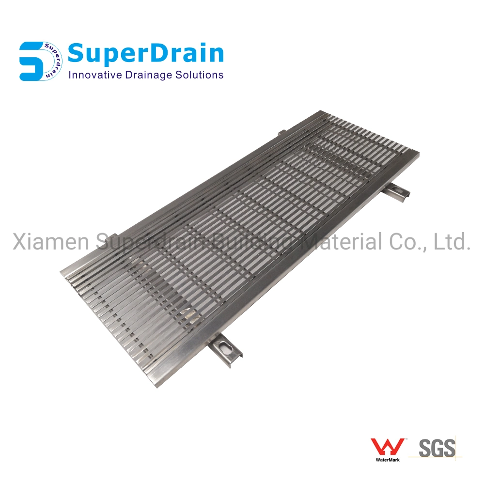 SUS Toilet Linear Strip Drain Bathroom Kitchen Long Shower Floor Drain