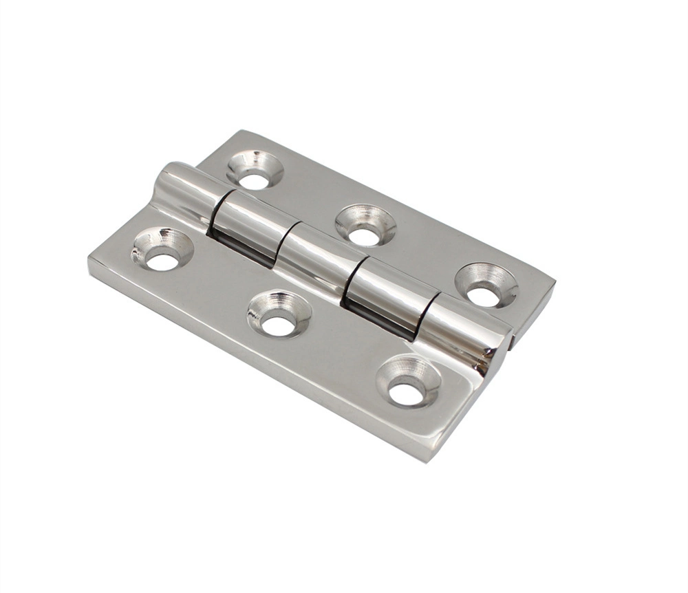 Heavy Duty 304 Stainless Steel Mirror Polished Marine Casting Hinges High Quality Cabinet Hinges Boat Hinge
