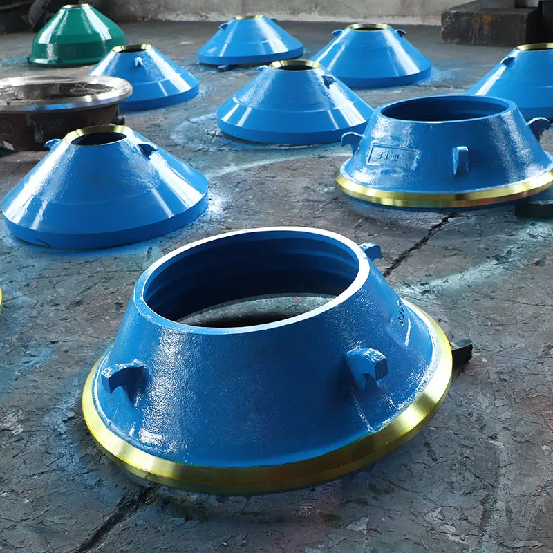 Mining Equipment Parts Cone Crusher Wear Parts Mantle Concave Bowl Liner