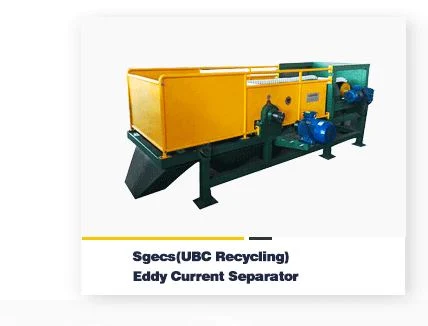 Precision Engineered Heavy-Duty Refining Mild Steel Eddy Current Sorting Separator for Glass Cullet